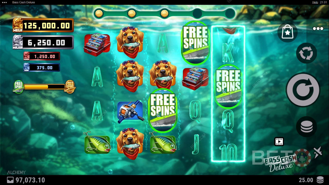 Bass Cash Deluxe Spill Gratis