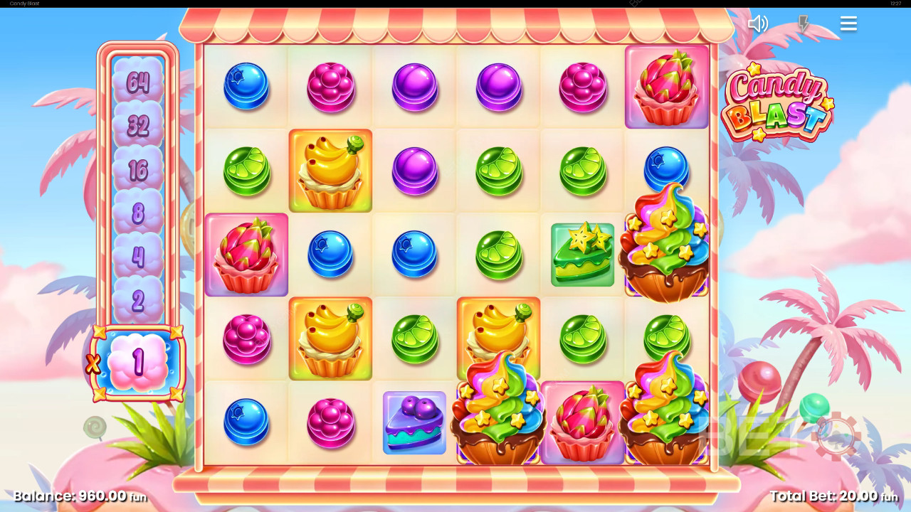 Candy Blast Anmeldelse av BETO Slots
