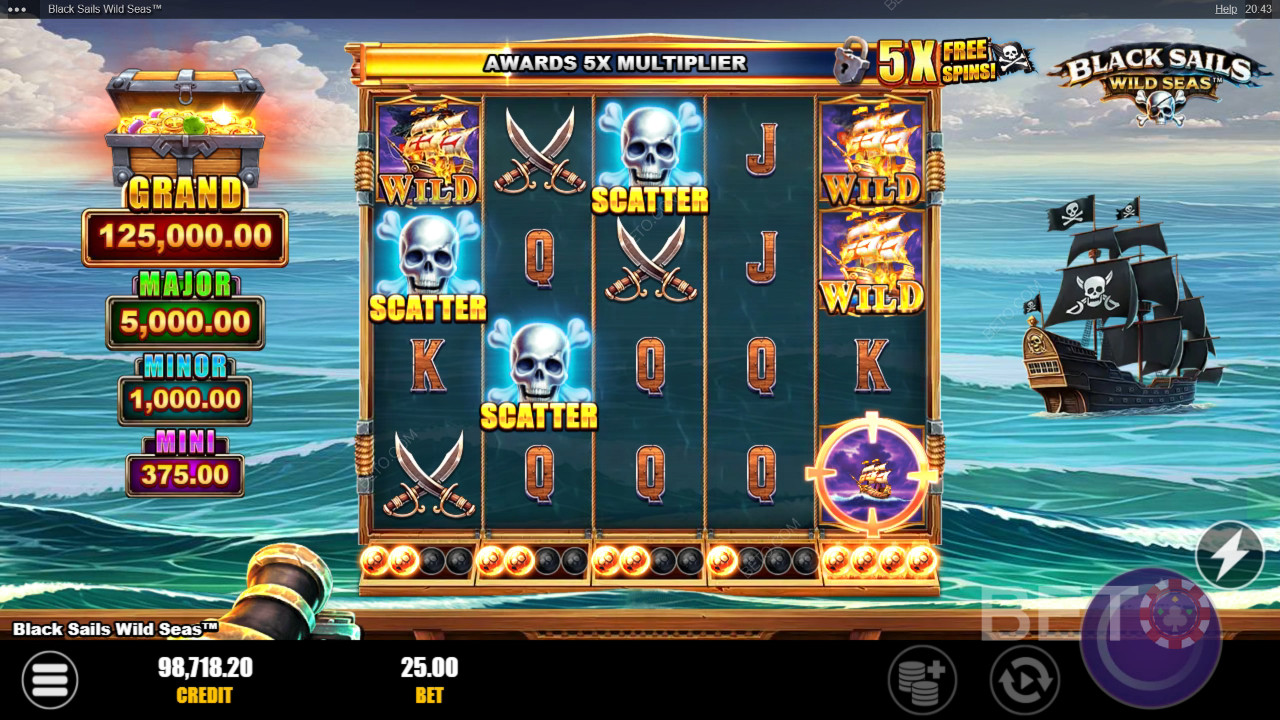 Black Sails Wild Seas Spill Gratis