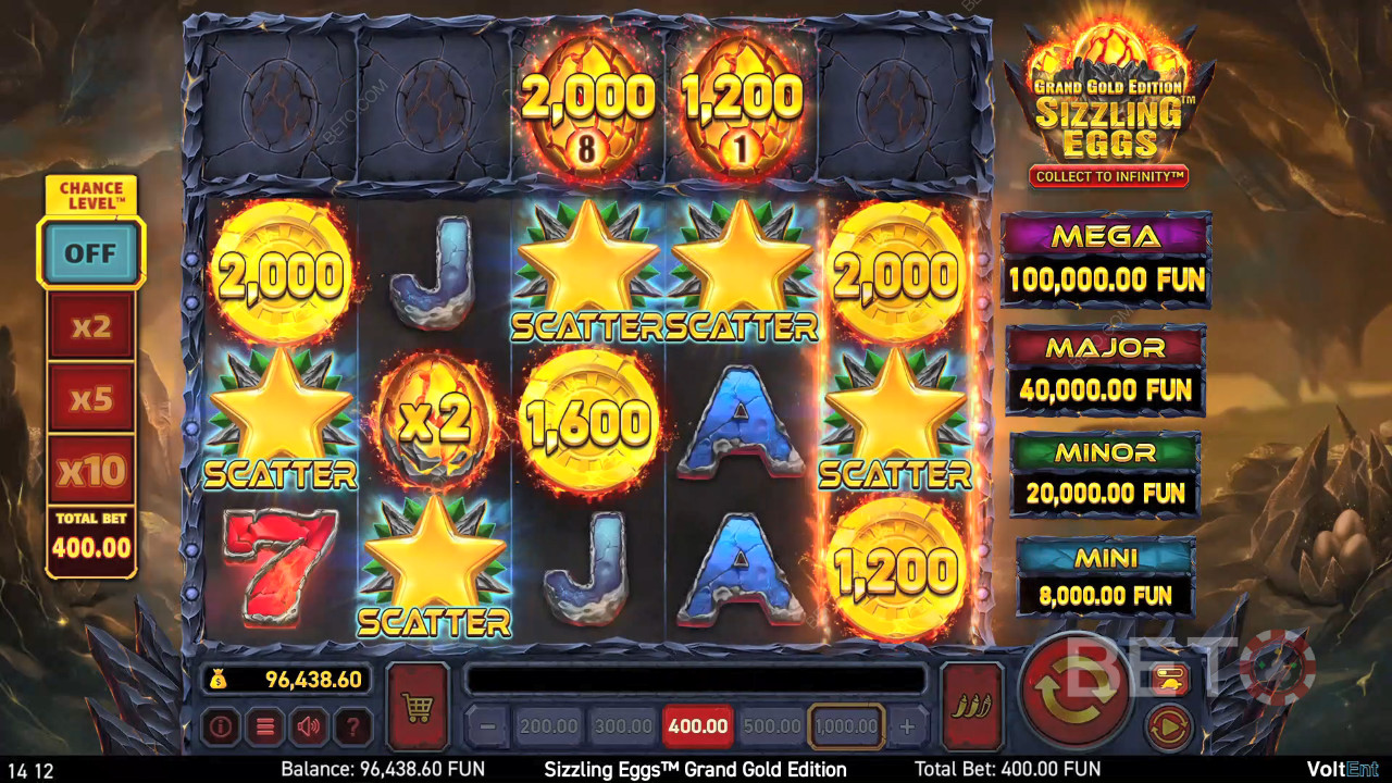 Sizzling Eggs Grand Gold Edition Anmeldelse av BETO Slots