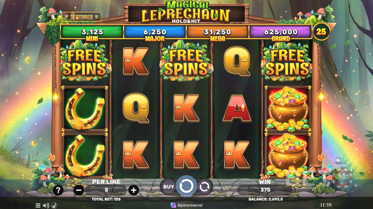 Magical Leprechaun - Hold & Hit Anmeldelse av BETO Slots