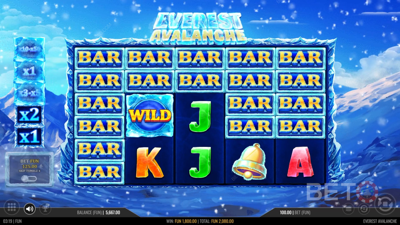 Everest Avalanche Anmeldelse av BETO Slots