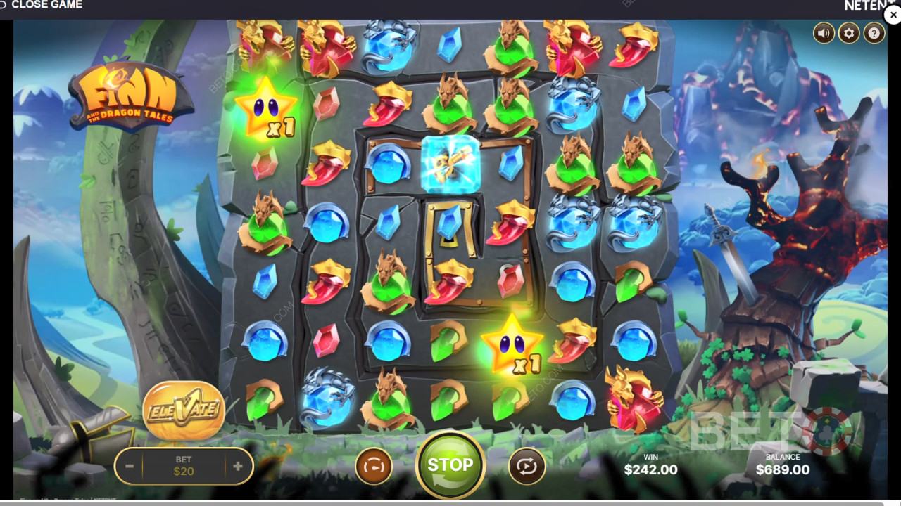 Finn and the Dragon Tales Anmeldelse av BETO Slots