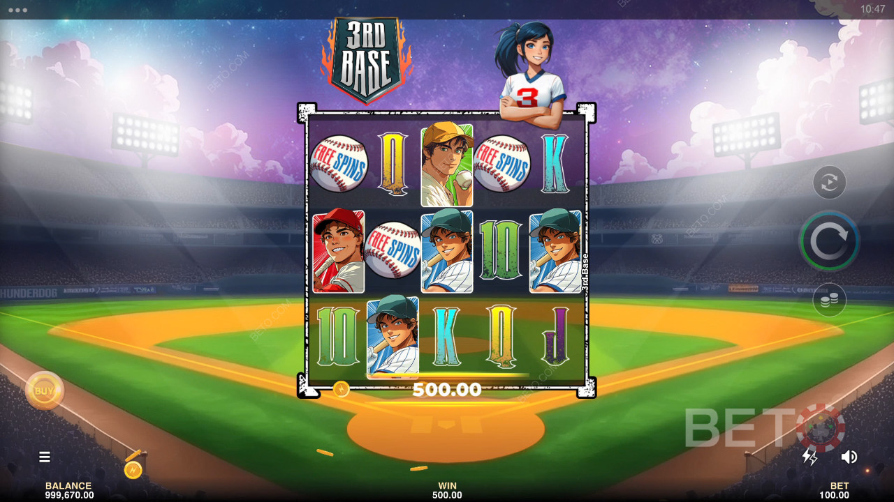 3rd Base Spill Gratis