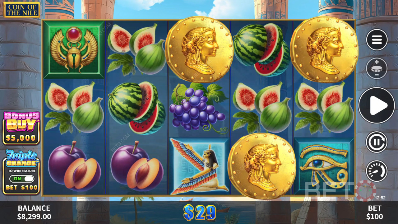 Coin Of The Nile Anmeldelse av BETO Slots