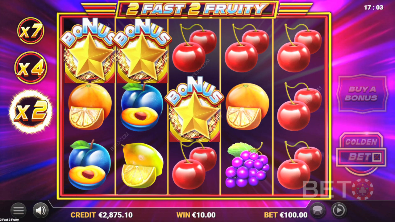 2 Fast 2 Fruity Spill Gratis