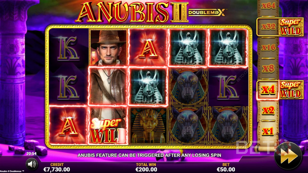 Anubis 2 DoubleMax Anmeldelse av BETO Slots