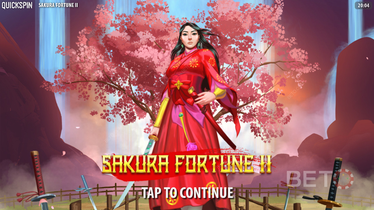 Sakura er tilbake i Sakura Fortune 2 online slot
