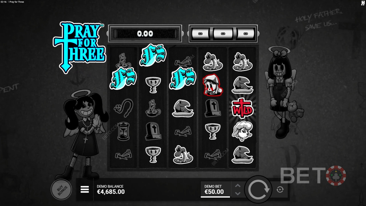 Pray For Three Anmeldelse av BETO Slots