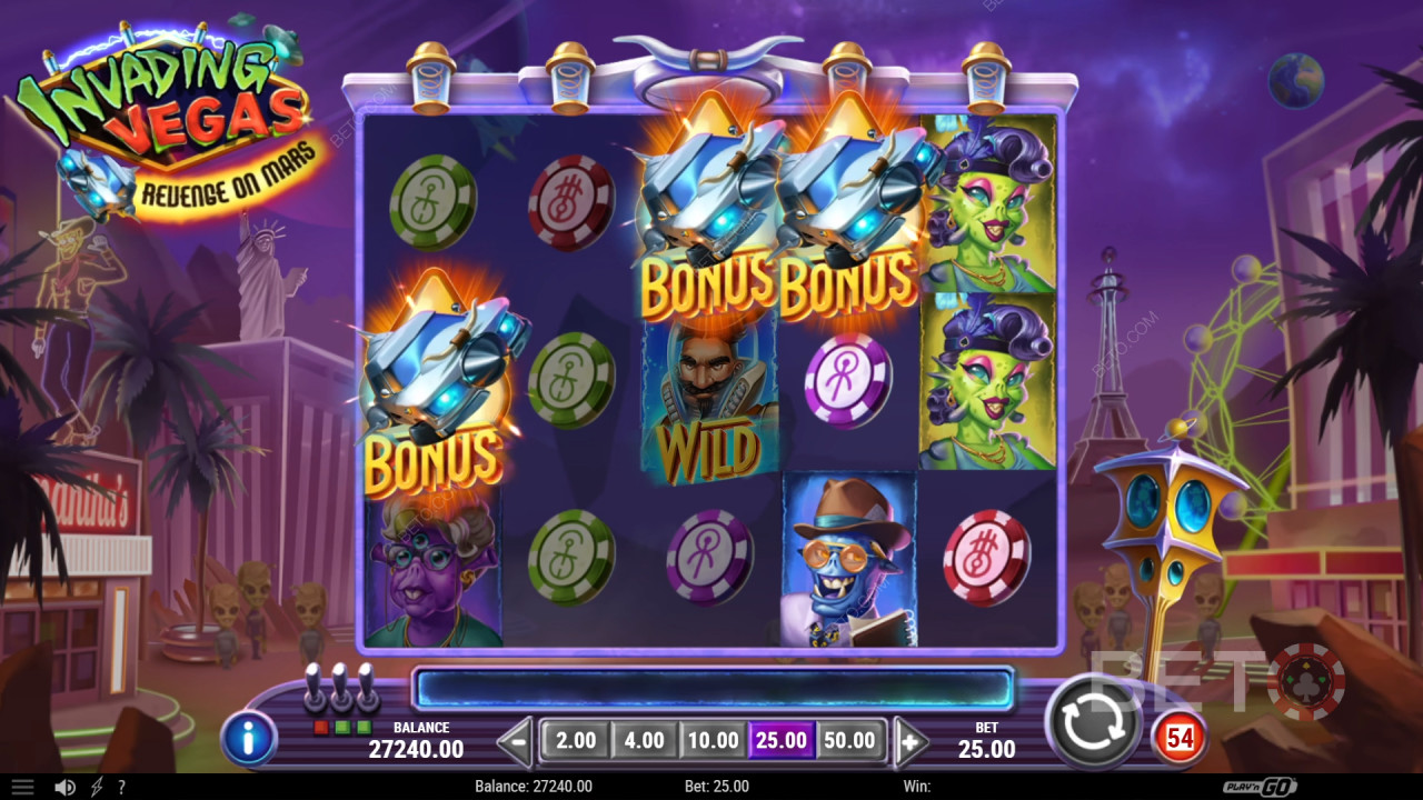 Invading Vegas Revenge on Mars Spill Gratis