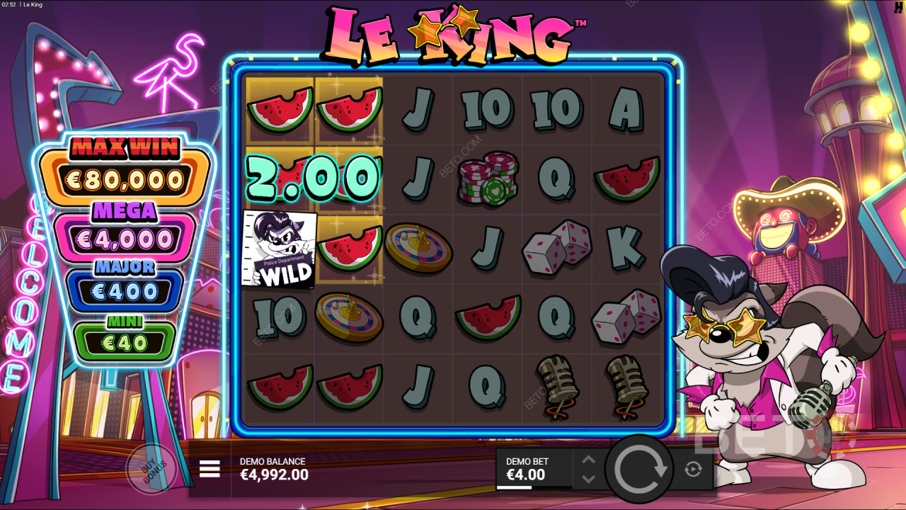 Bør du spille% slot_name% for Le King?