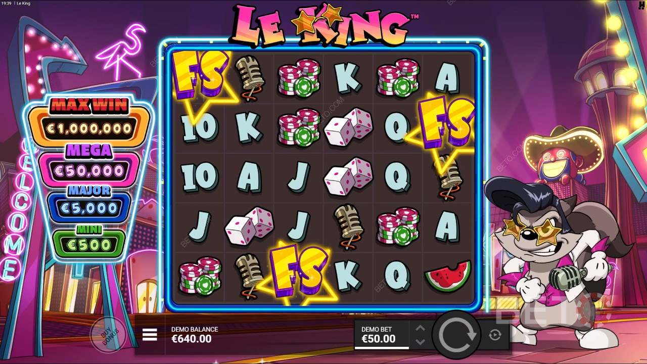 Le King Anmeldelse av BETO Slots