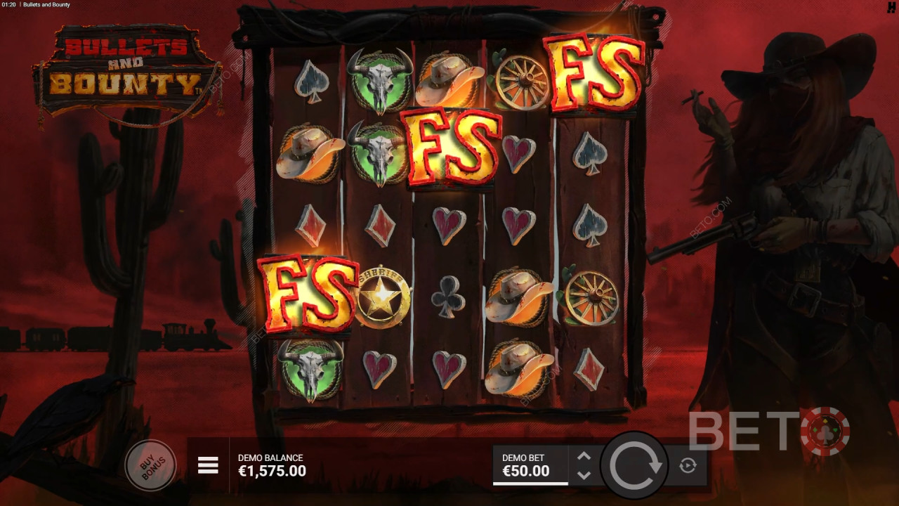 Bullets and Bounty Spill Gratis