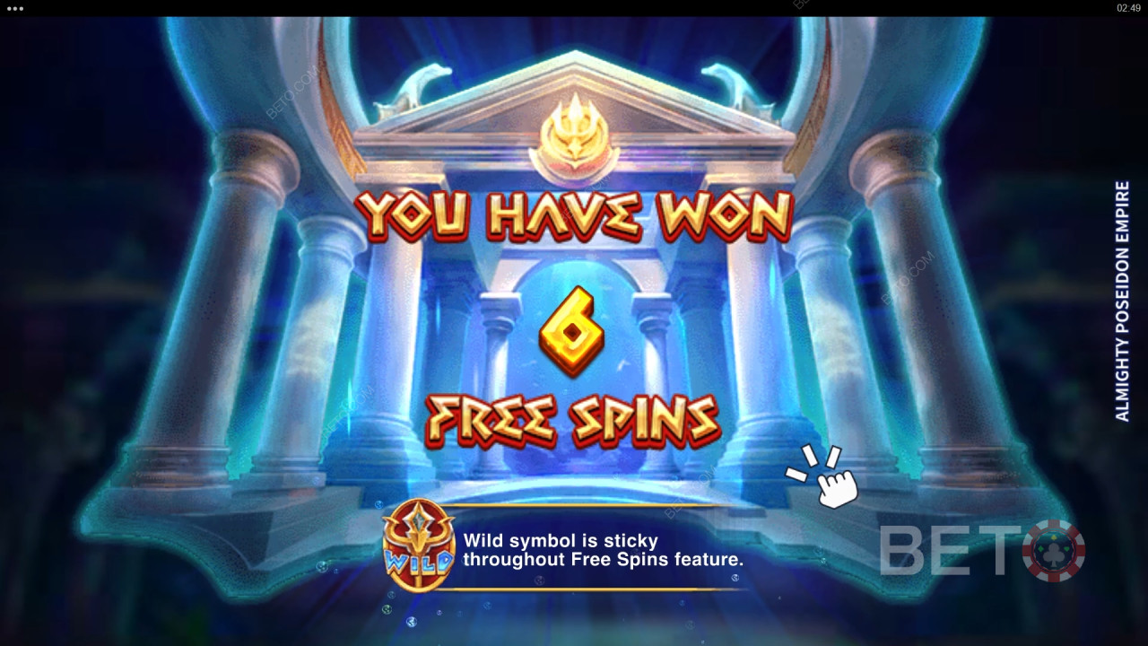 Bonusfunksjoner forklart i Almighty Poseidon Empire av Microgaming