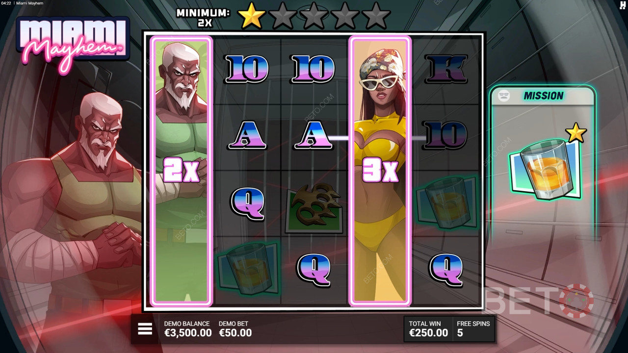 Tema og design: Neon Crime Caper