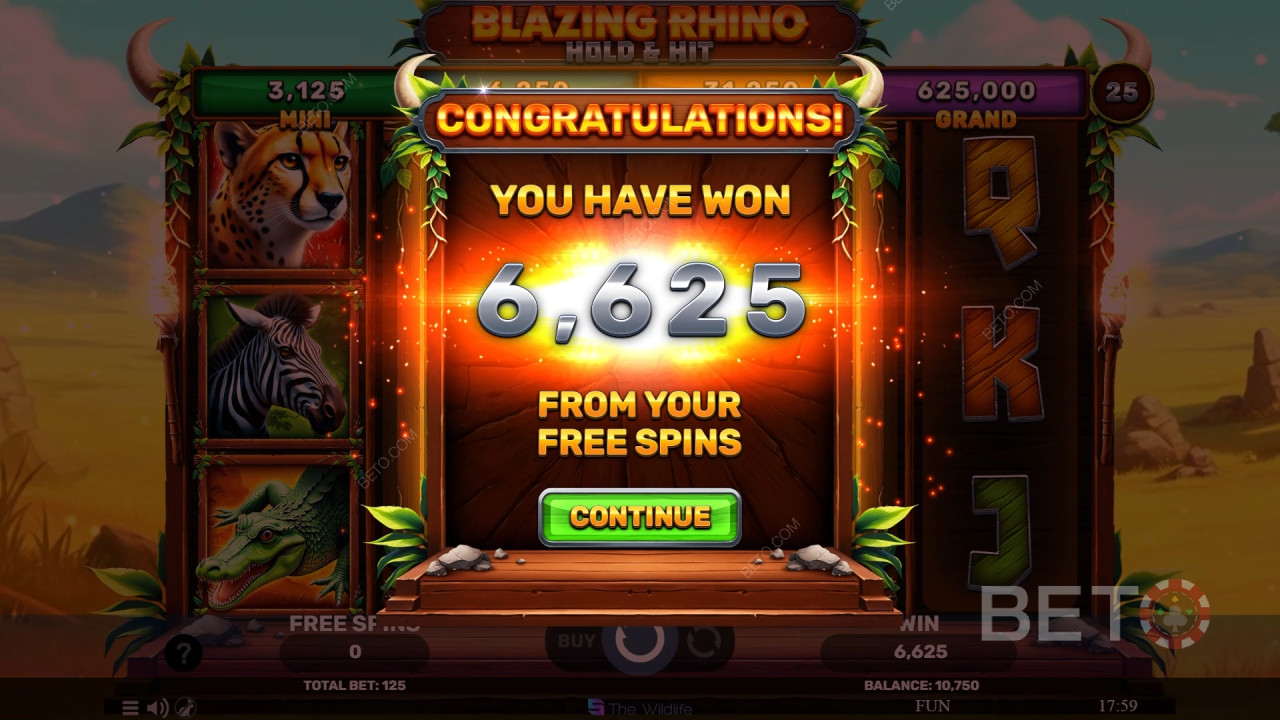 Blazing Rhino Hold & Hit: Anbefalt eller ikke?