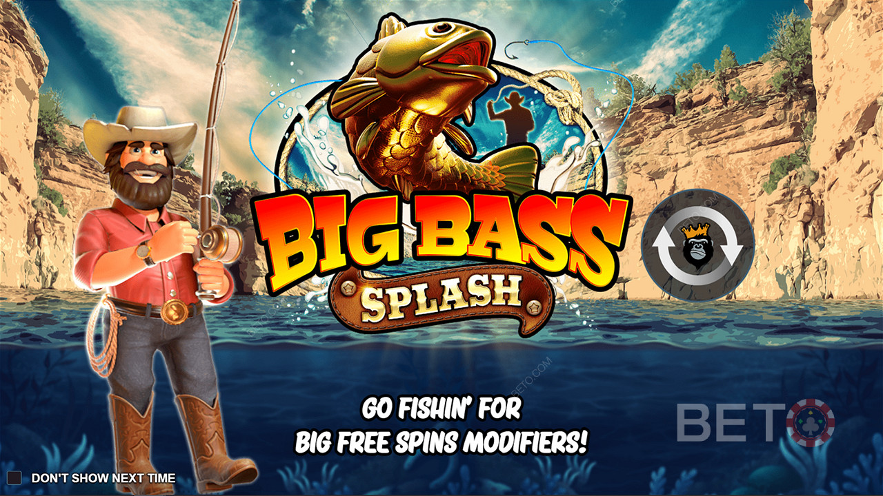 Big Bass Splash er en spennende spilleautomat som vil underholde elskere av fiskespilleautomater