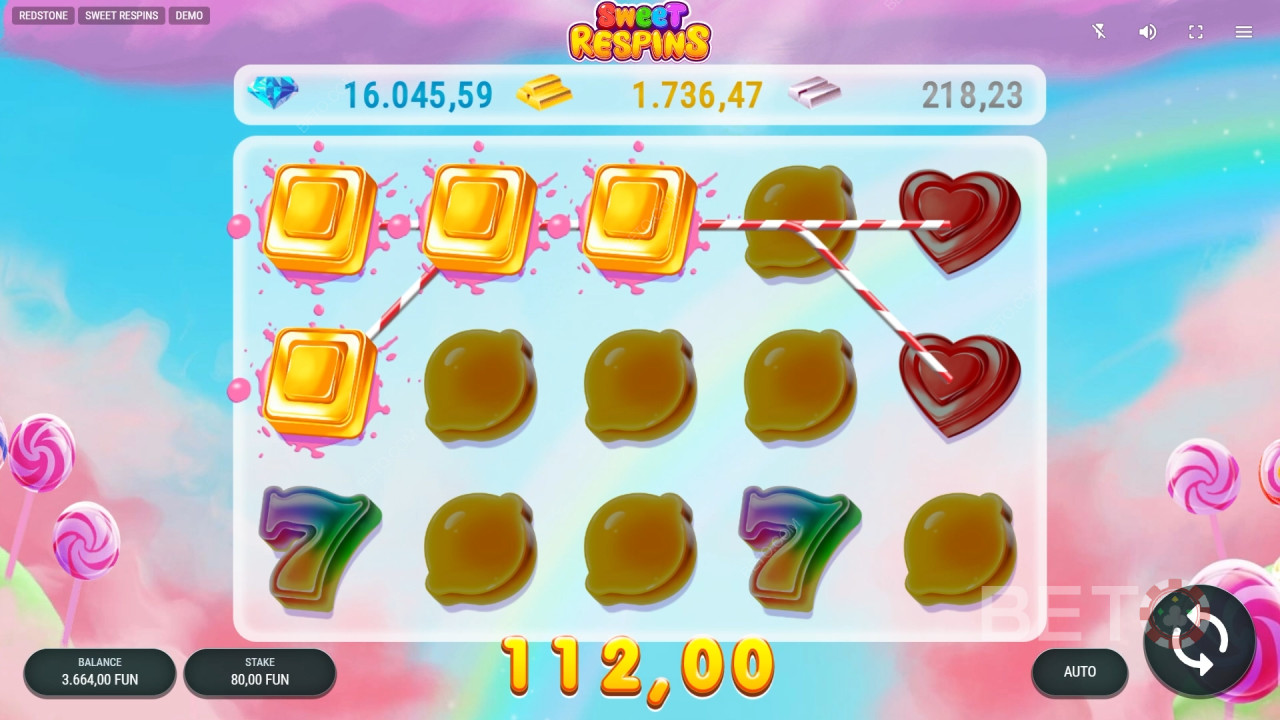 Tema og design: Levende Candyland Delight