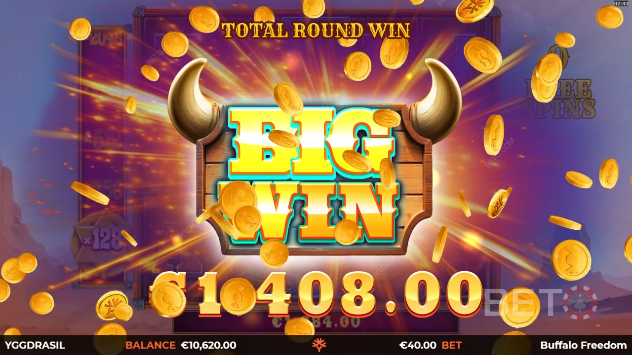 Buffalo Freedom Anmeldelse av BETO Slots