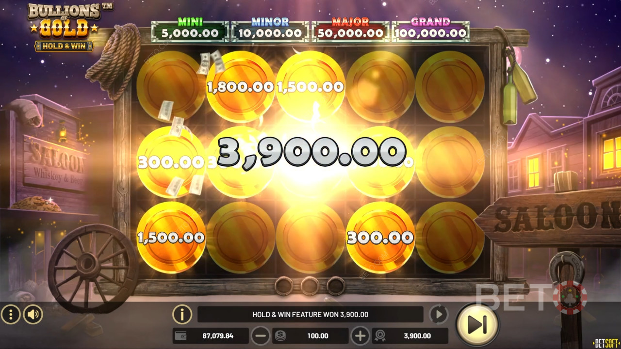 Bullions of Gold Spill Gratis