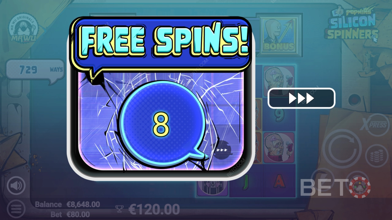 Bonusfunksjoner forklart i Silicon Spinners av Avatar UX