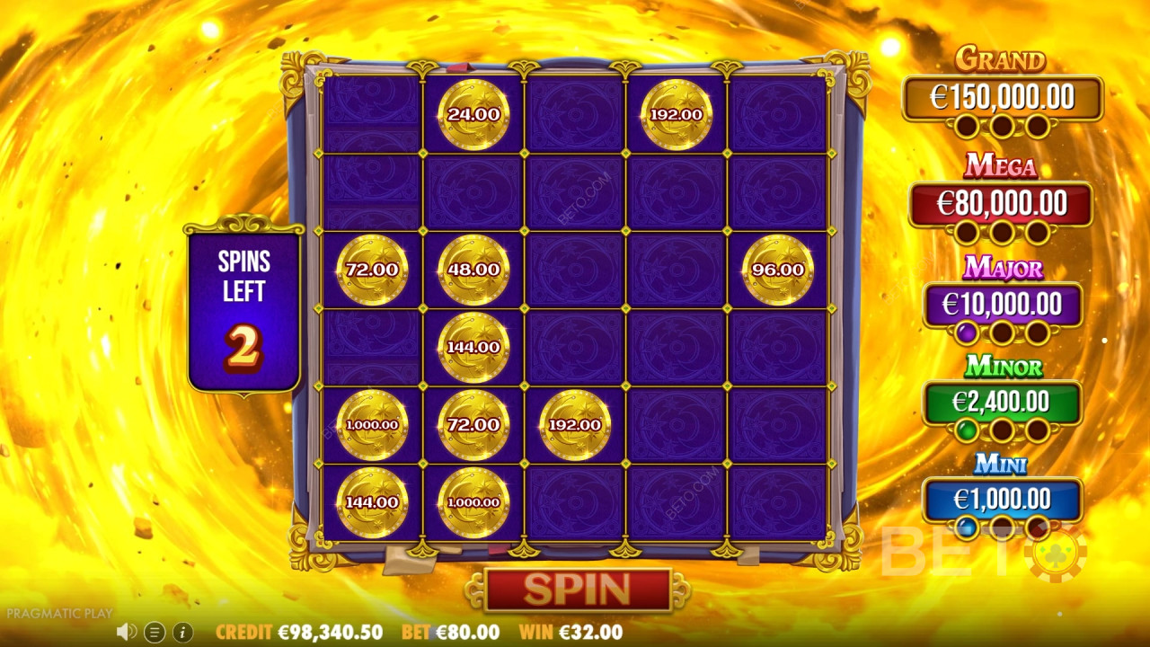 Bonusfunksjoner forklart i Spellmaster av Pragmatic Play