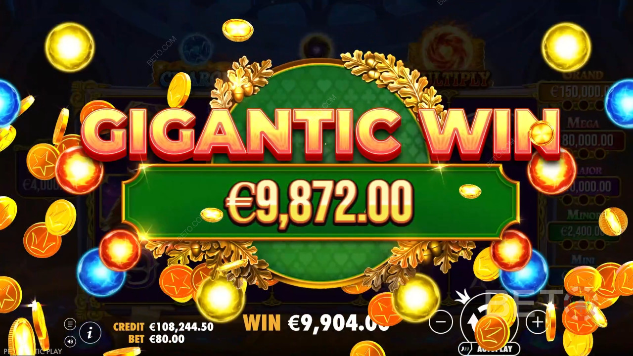 Vinn 40 000 ganger innsatsen din i Spellmaster Online Slot!