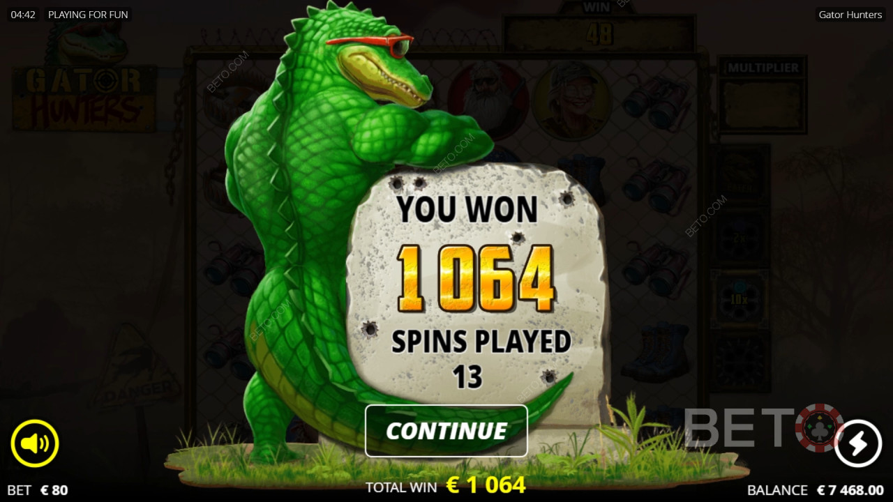Anmeldelse av Gator Hunters av BETO Slots