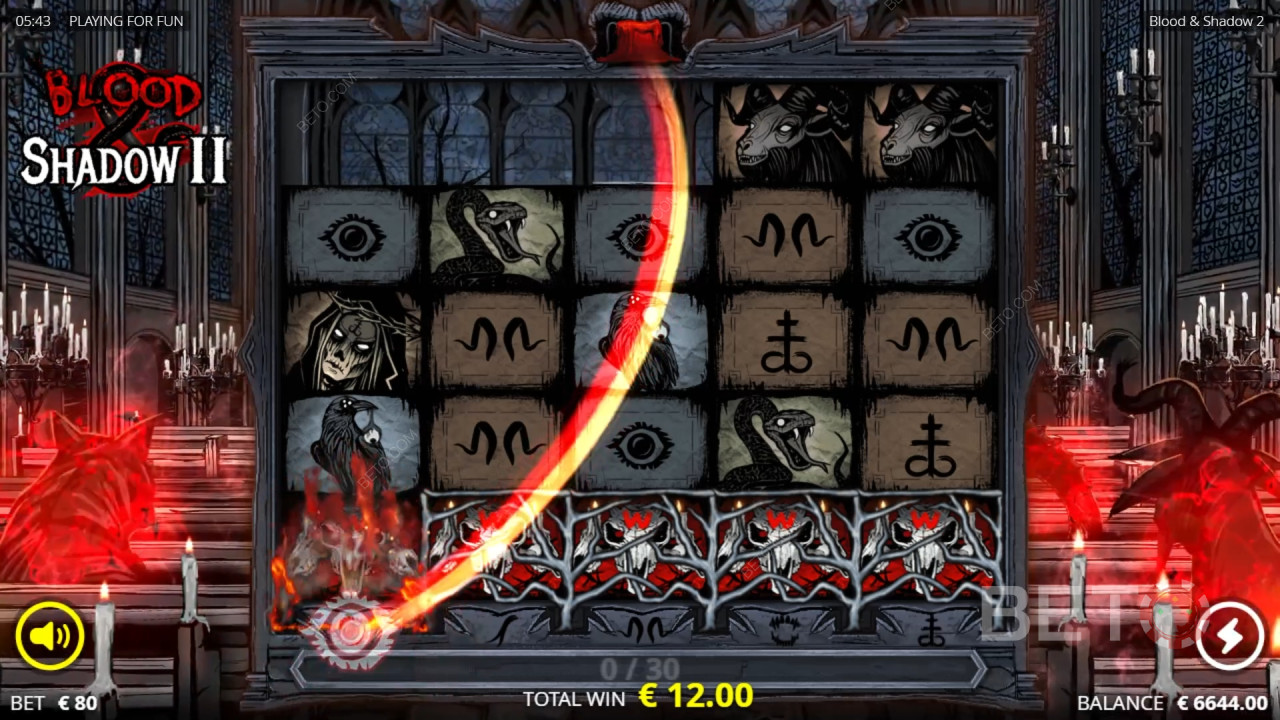 Slik spiller du «Blood & Shadow 2» fra « Nolimit City »