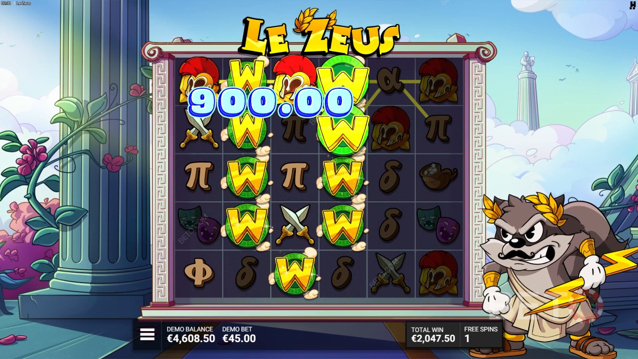 Er Le Zeus morsom?