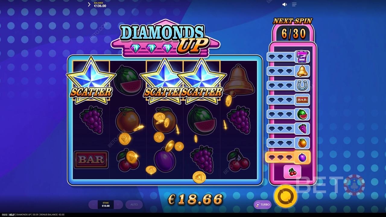 Er Diamonds Up et godt spill?