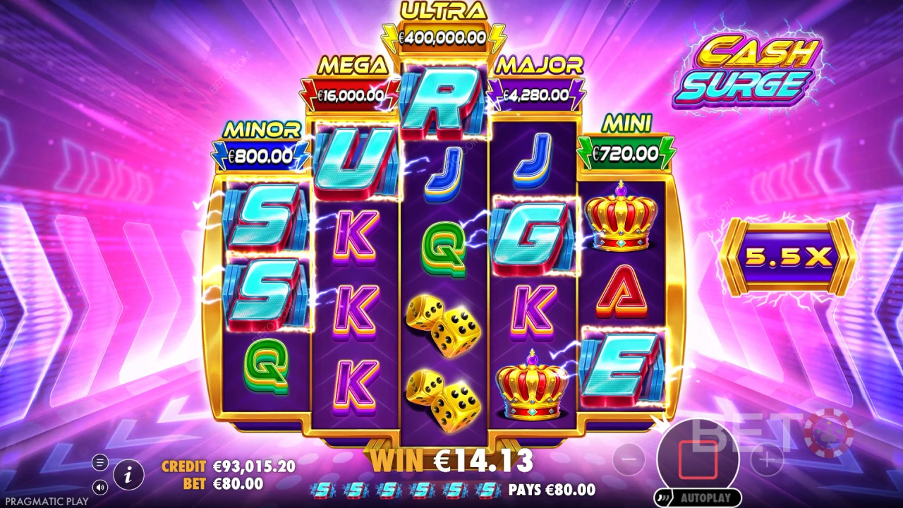 Cash Surge Spill Gratis