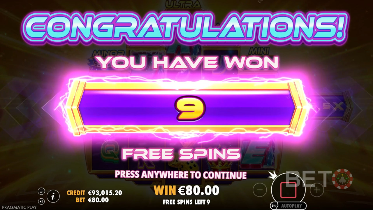 Bonusfunksjoner forklart i Cash Surge av Pragmatic Play