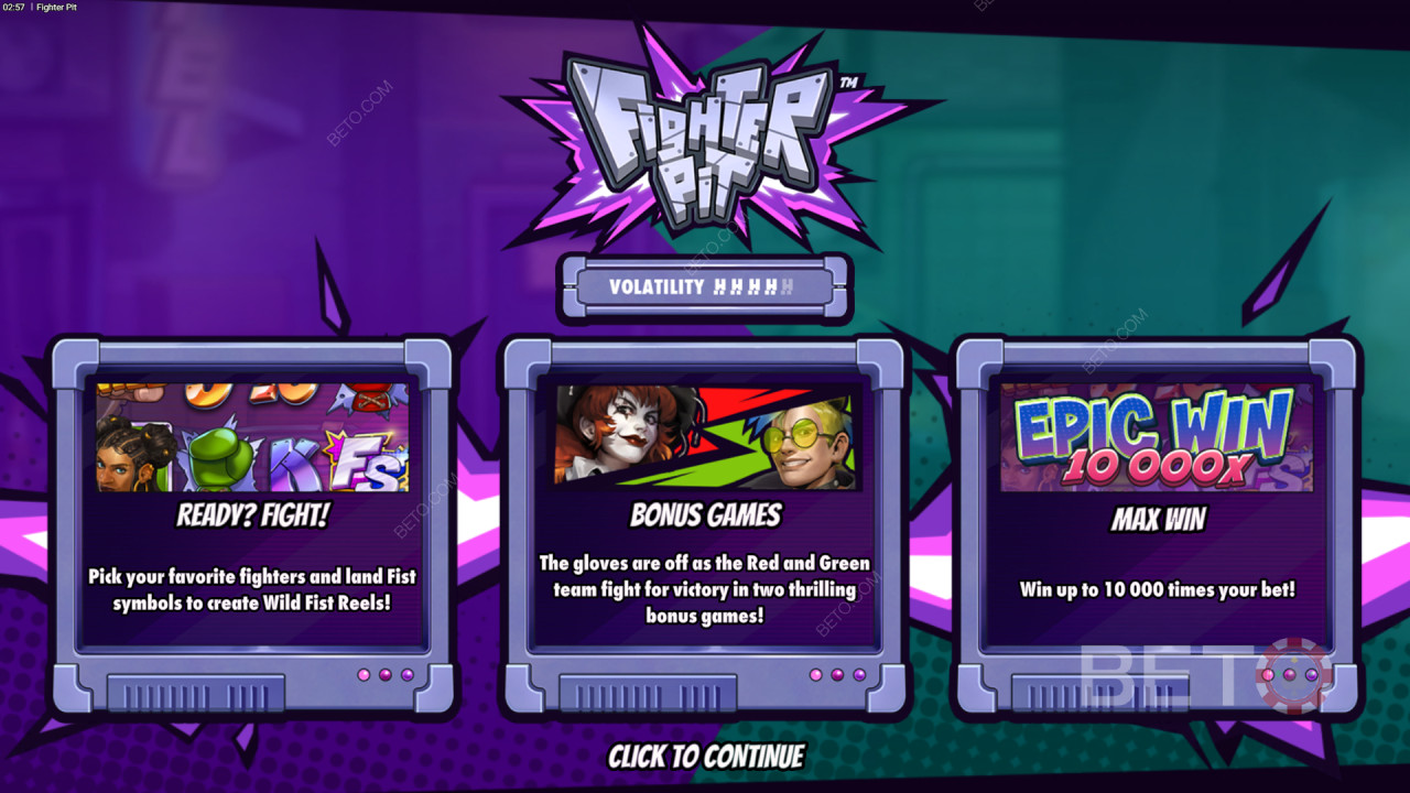 Bonusfunksjoner forklart i Fighter Pit av Hacksaw Gaming