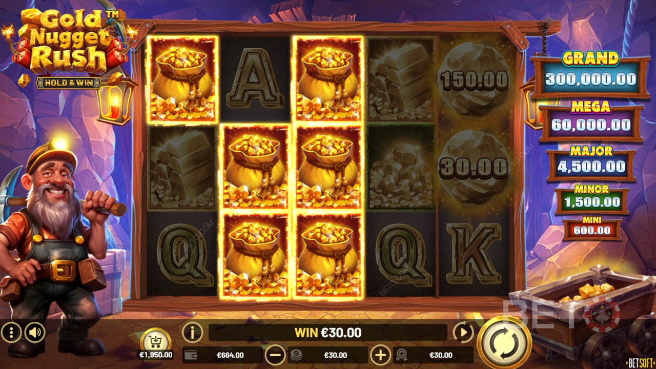 Bør du spille% slot_name% slot_name% i Gold Nugget Rush?