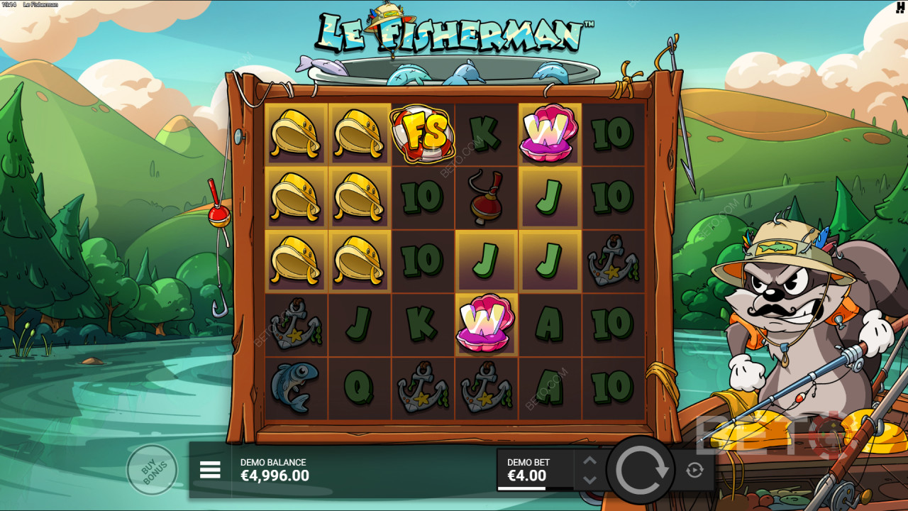 Bonusfunksjoner forklart i Le Fisherman av Hacksaw Gaming