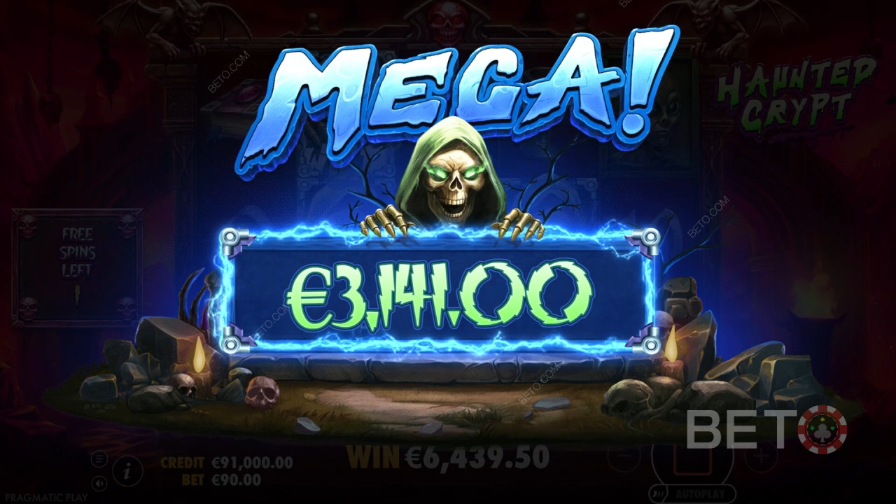Anmeldelse av «Haunted Crypt» av BETO Slots
