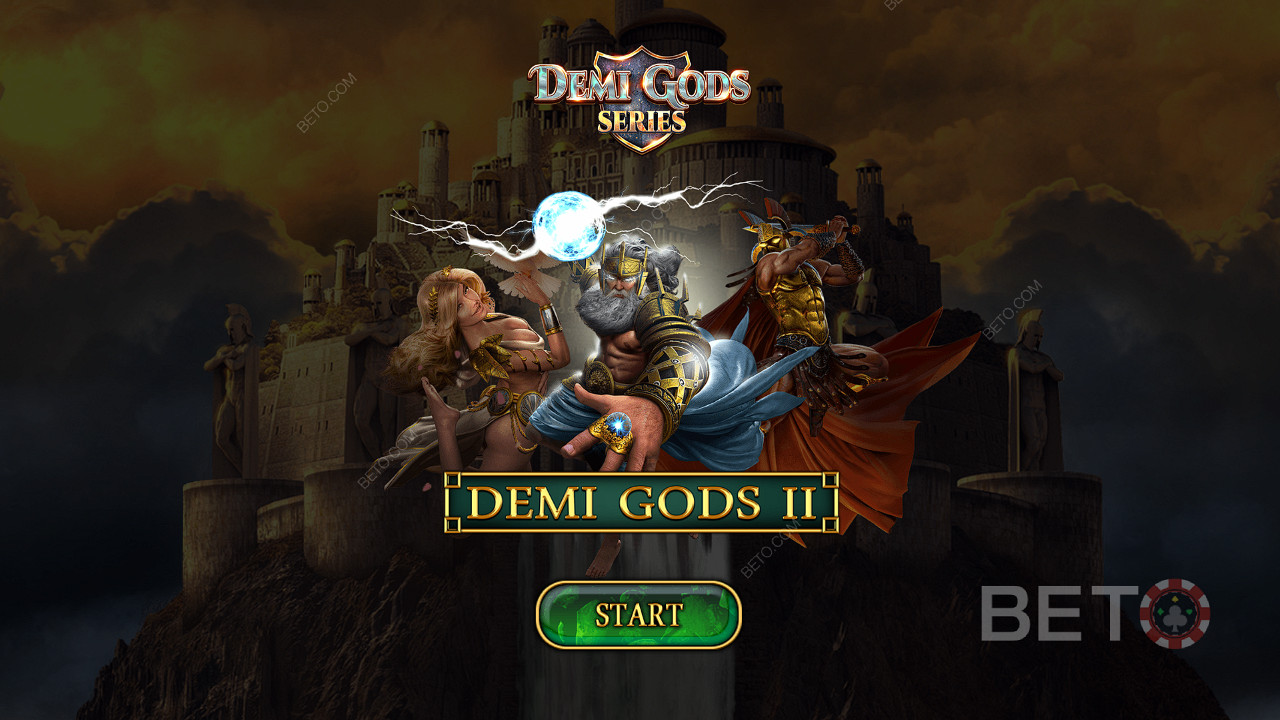 Nyt forskjellige typer gratisspinn og vinnermultiplikatorer i Demi Gods 2-spillet