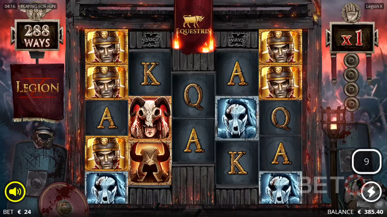 Legion X Anmeldelse av BETO Slots