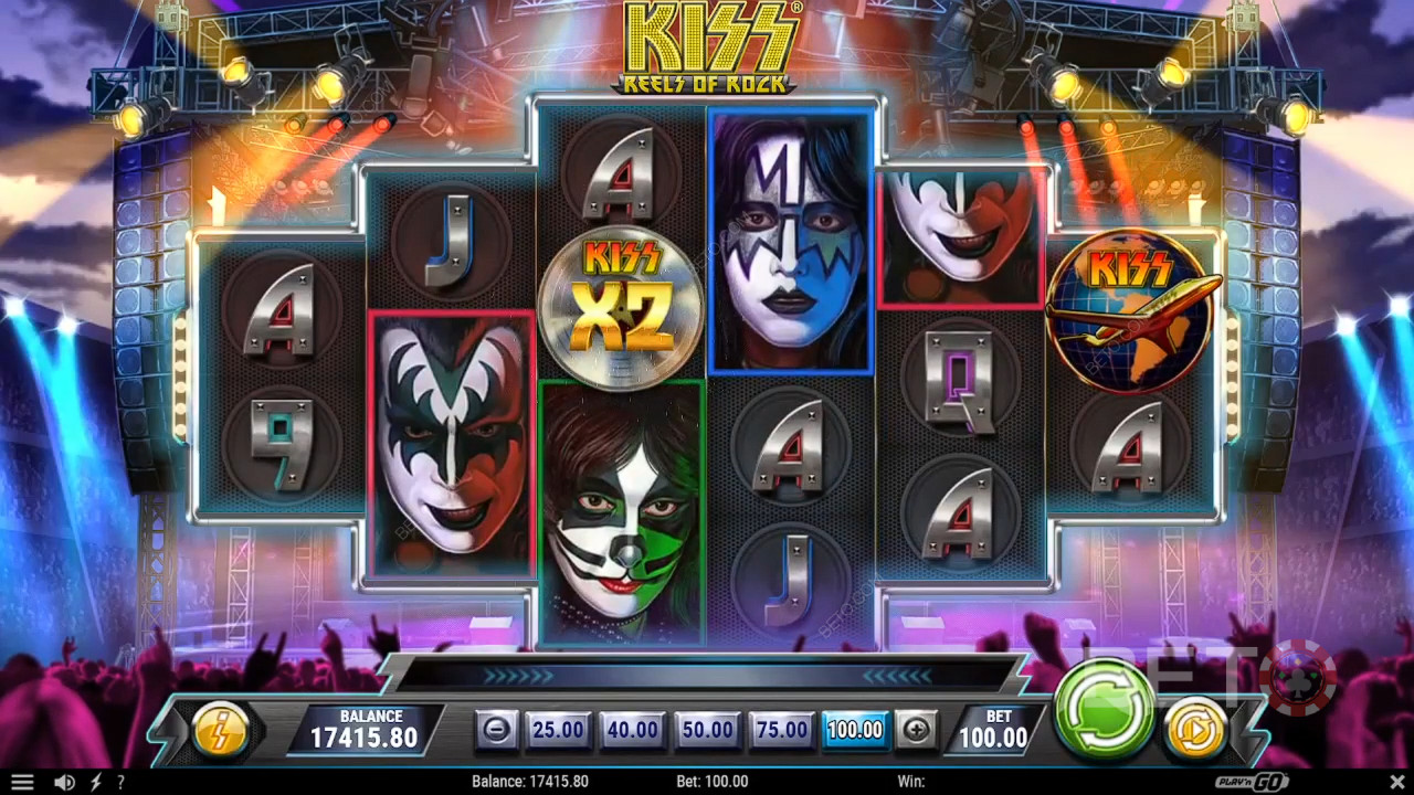 KISS Reels of Rock Anmeldelse av BETO Slots