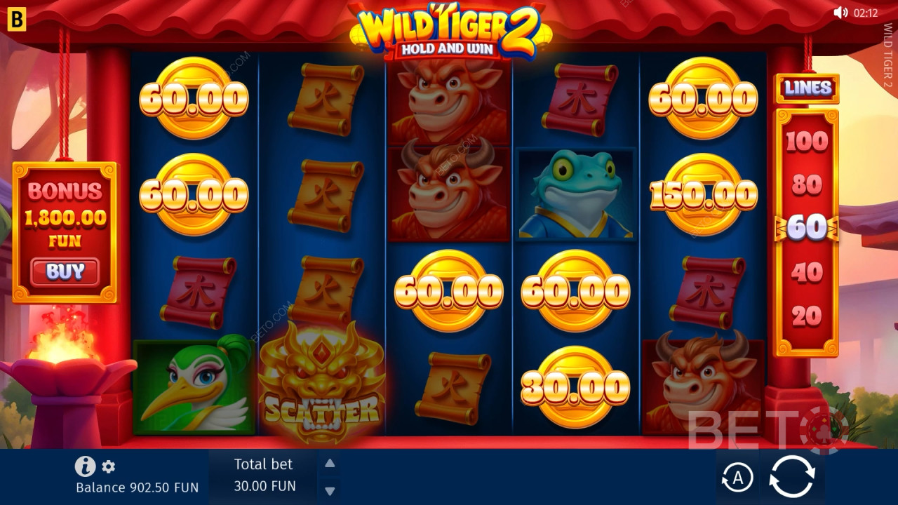 Wild Tiger 2 Spill Gratis