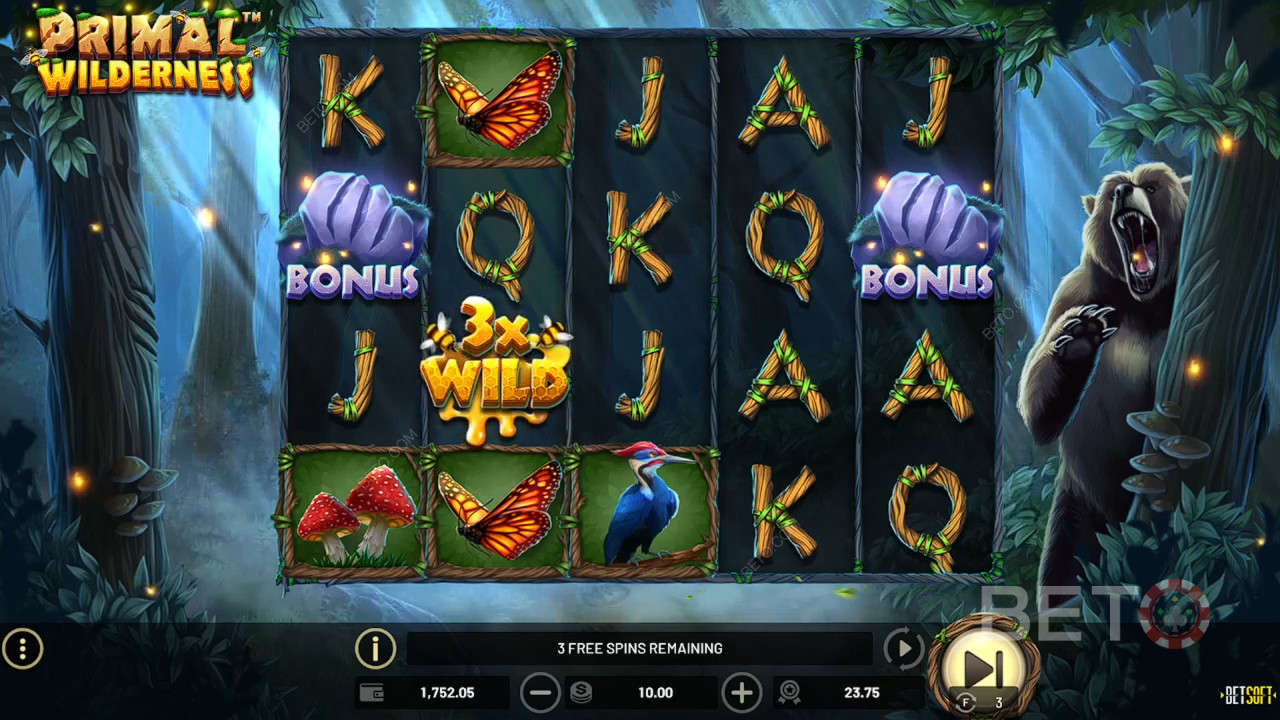 Primal Wilderness Anmeldelse av BETO Slots