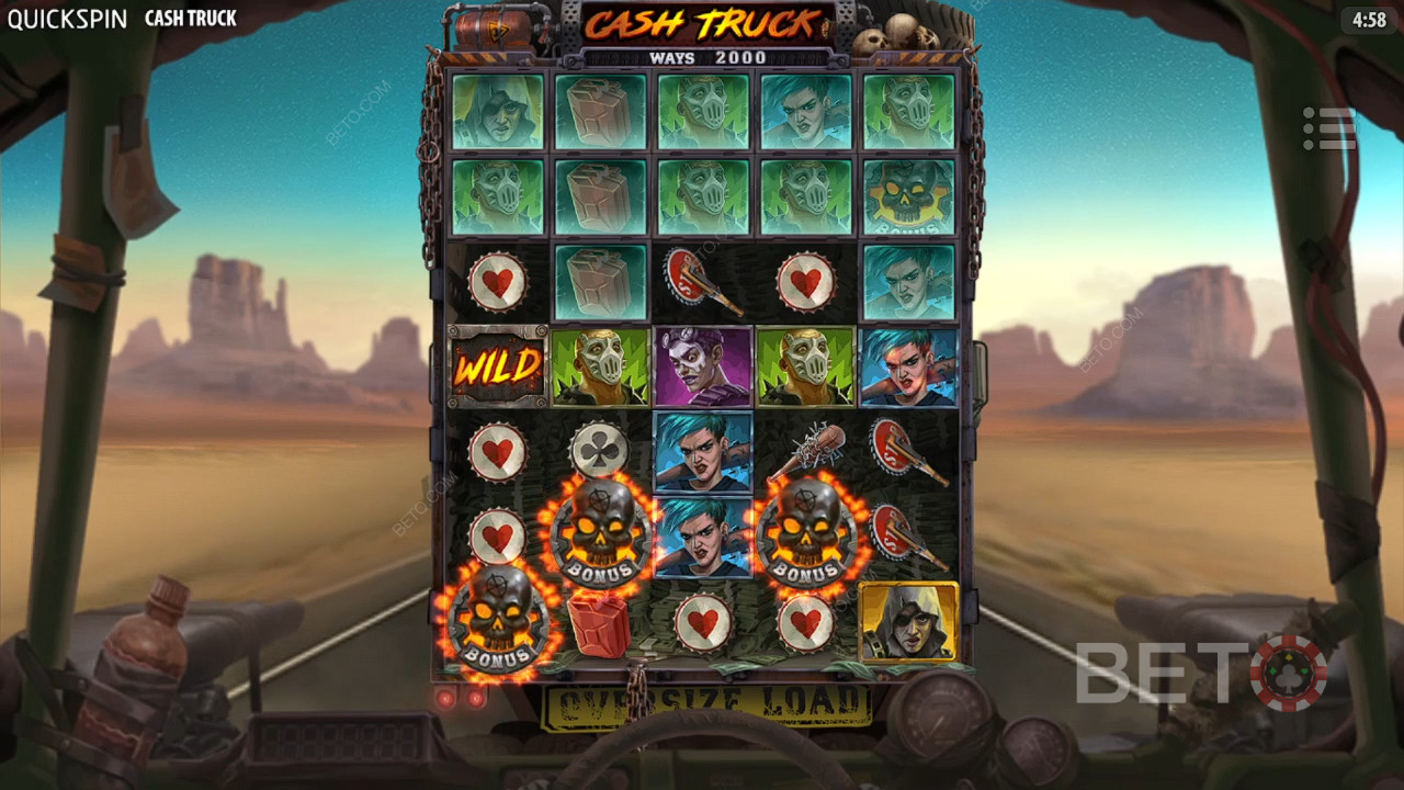 Cash Truck Anmeldelse av BETO Slots