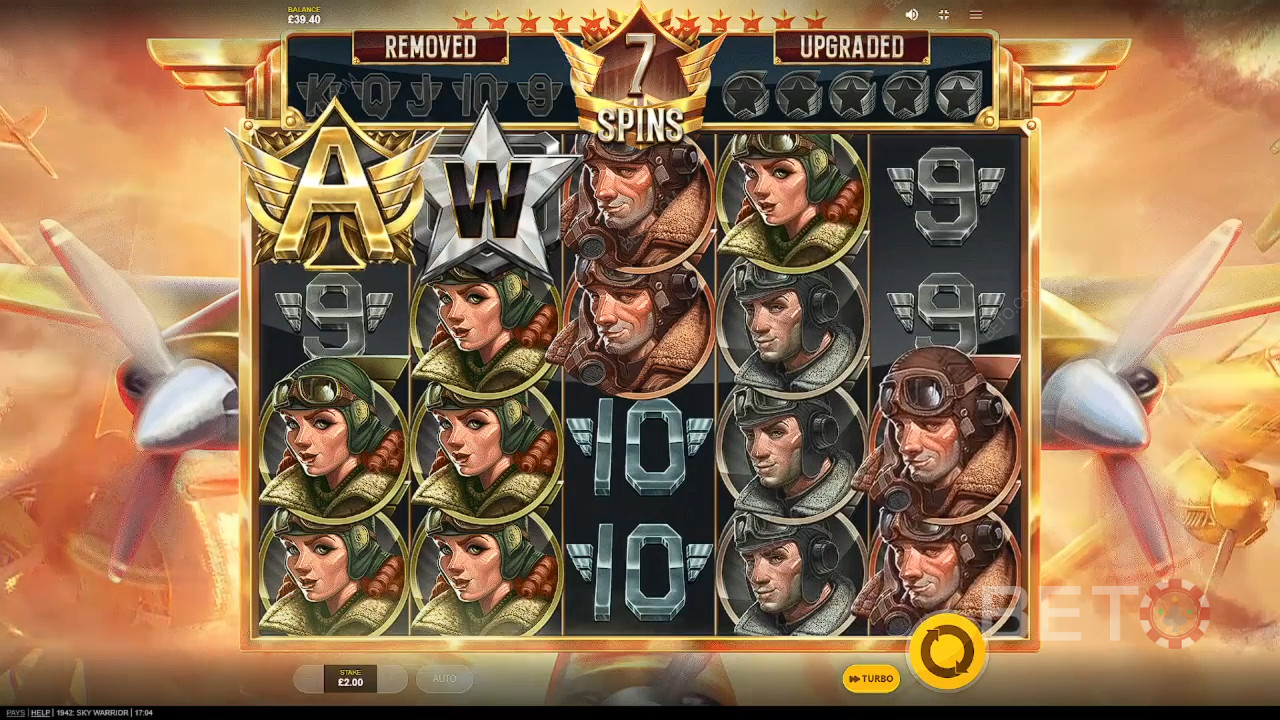 1942 Sky Warrior Anmeldelse av BETO Slots