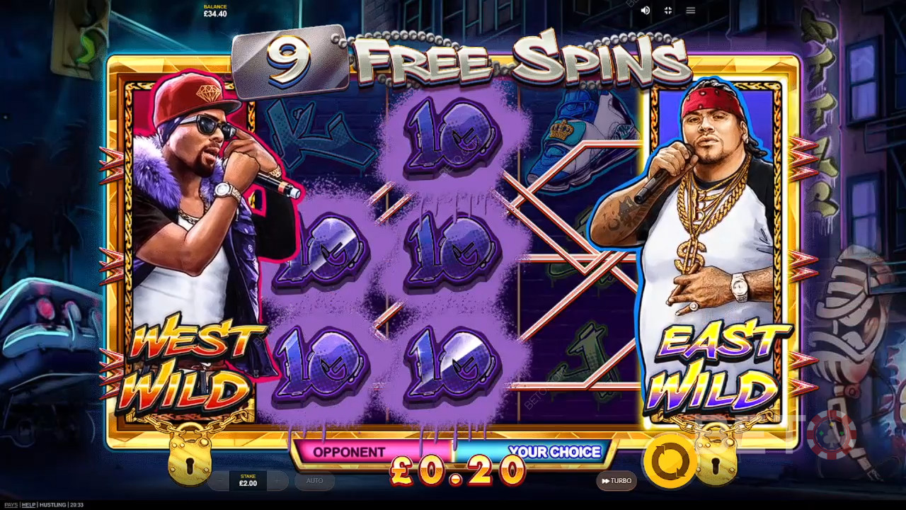 Hustling Anmeldelse av BETO Slots