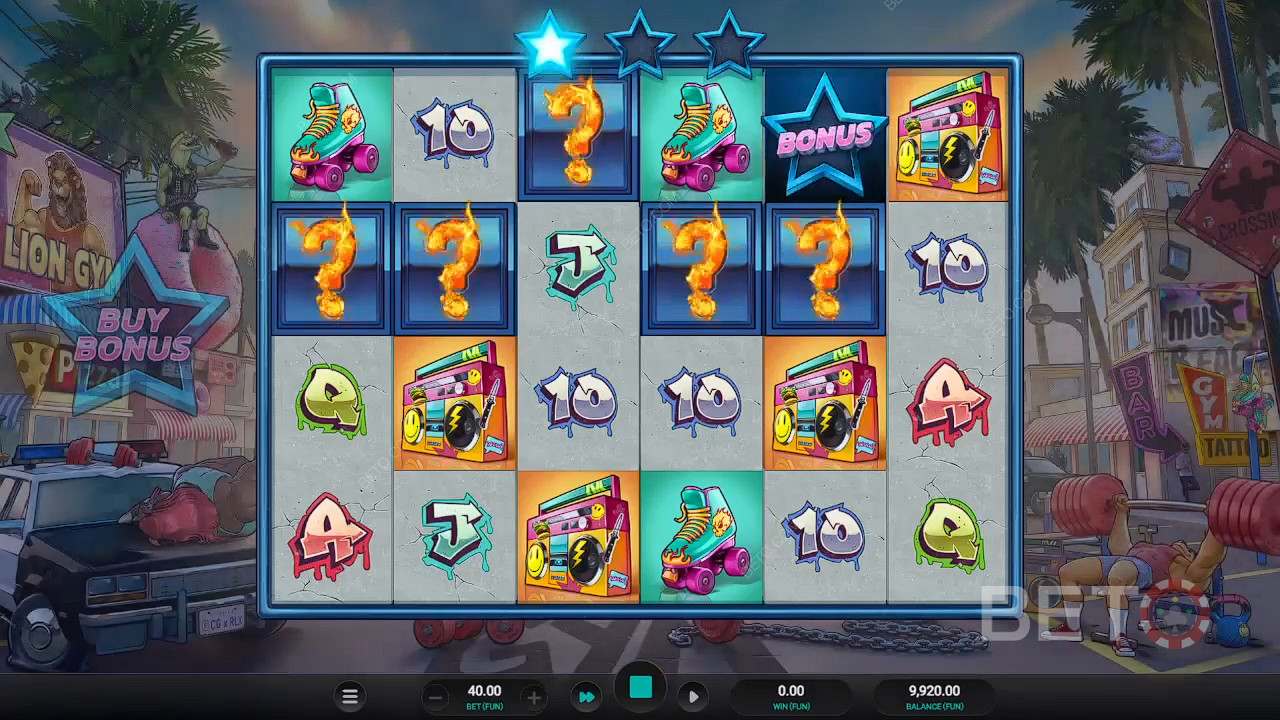Mystiske symboler gir store gevinster i spilleautomaten Beast Mode