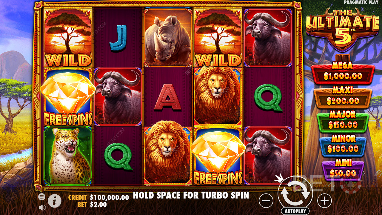The Ultimate 5 Anmeldelse av BETO Slots