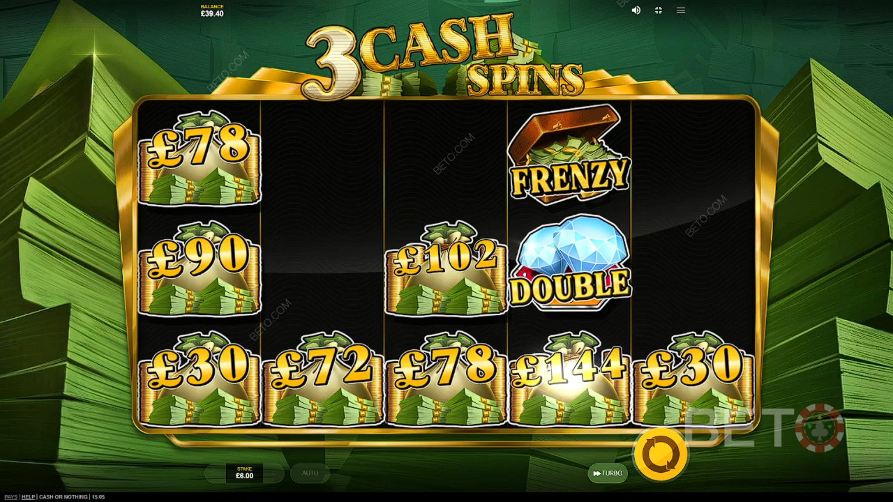 Cash or Nothing Anmeldelse av BETO Slots