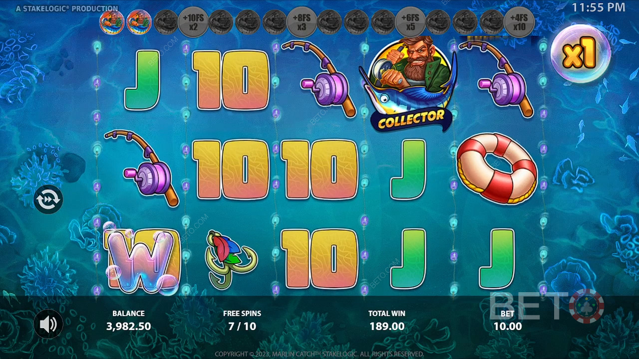 Marlin Catch Spill Gratis
