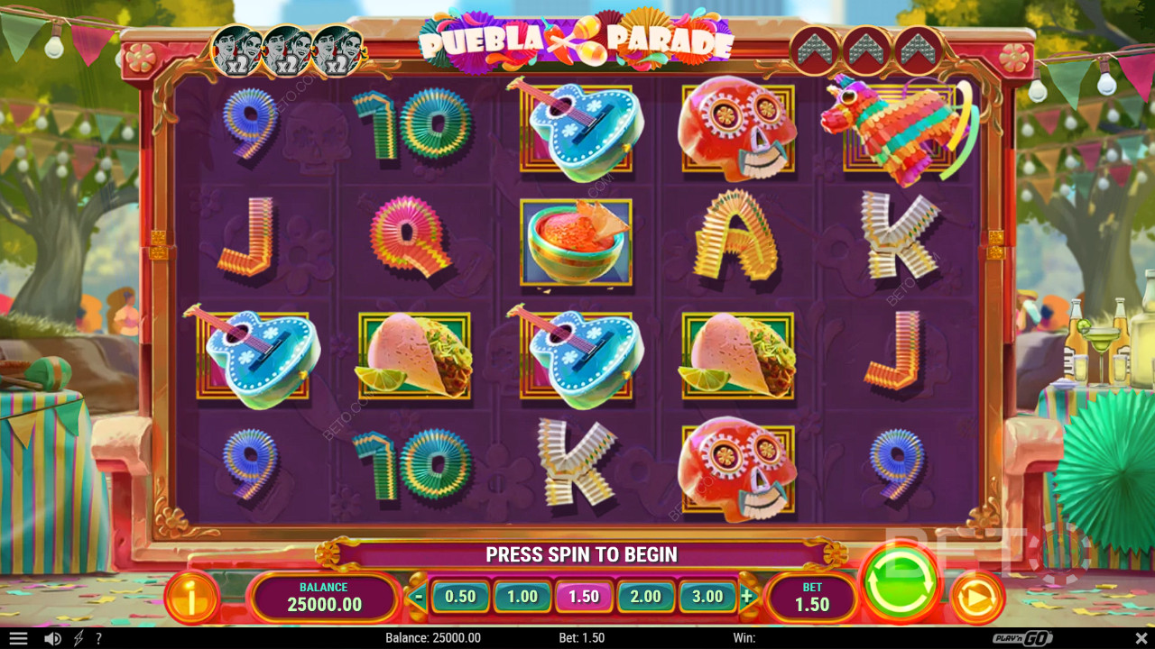 Puebla Parade Anmeldelse av BETO Slots